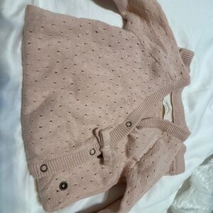 Pehr knit newborn outfit baby girl